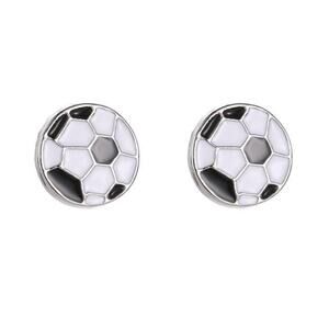 Soccer Ball Stud Earrings